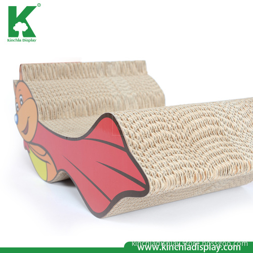 Cardboard Cat Scratcher Nail File Cat Scratcher Toy with Catnip